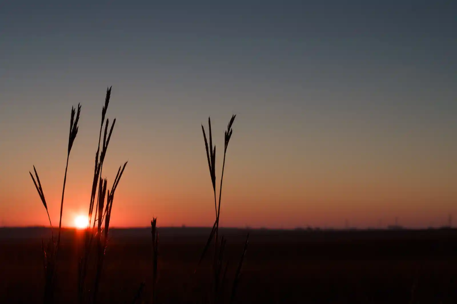 A sunrise in Bartlesville, Oklahoma