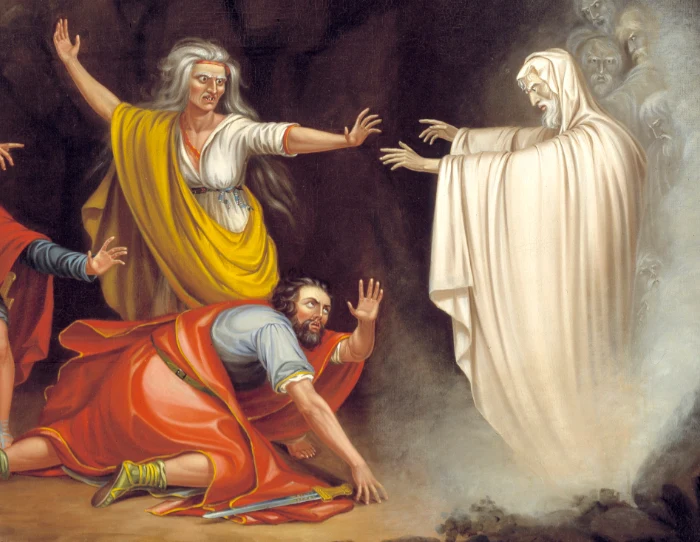 Saul and the Witch of Endor by William Sidney Mount
